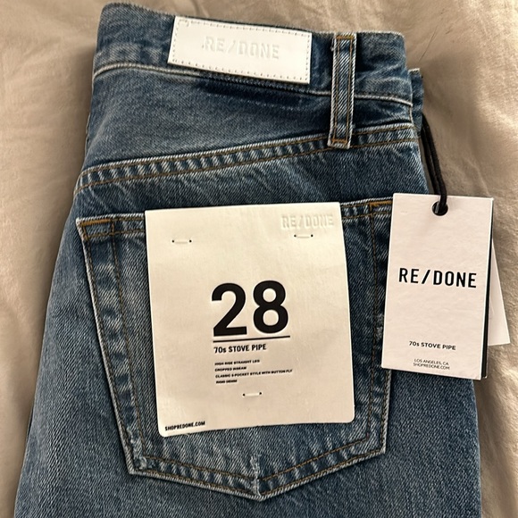 RE/DONE - 70s Stove Pipe Jeans - Picture 2 of 6